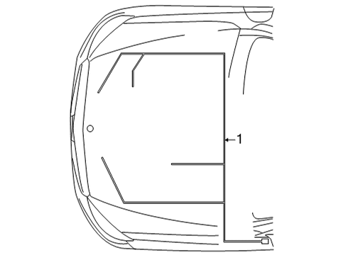 2024 Mercedes-Benz GLE63 AMG S Wiring Harness