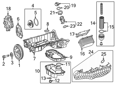 2023 Mercedes-Benz GLS63 AMG Filters Diagram 2