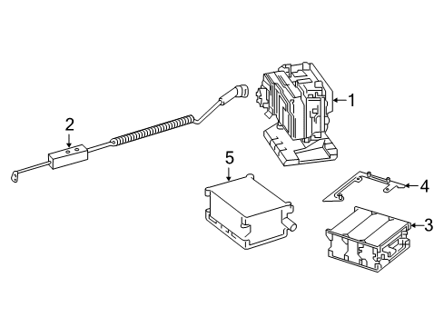 2017 Mercedes-Benz C350e Electrical Components Diagram 6