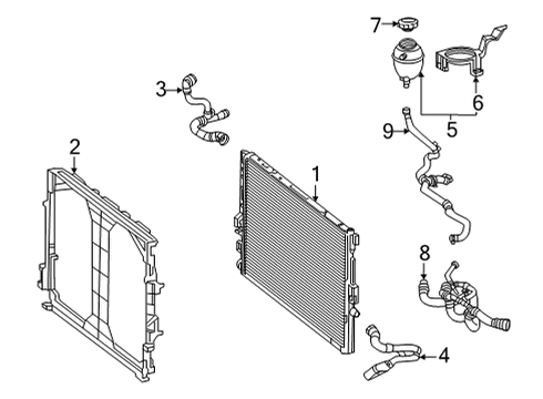 2018 Mercedes-Benz AMG GT R Intercooler, Cooling Diagram 2