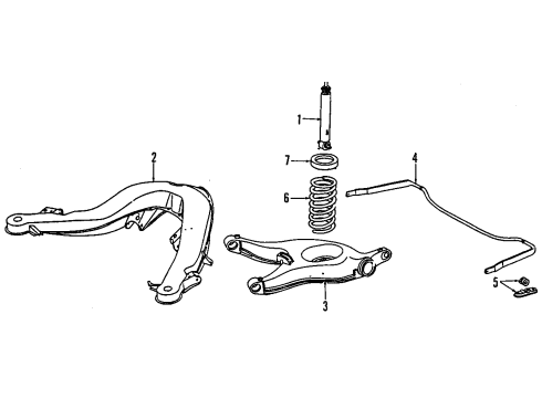 1985 Mercedes-Benz 500SEL Automatic Transmission, Maintenance Diagram