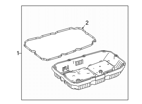 2024 Mercedes-Benz C43 AMG Transmission Components Diagram