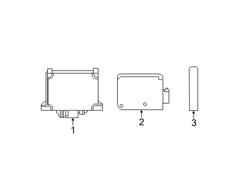 2014 Mercedes-Benz GLK350 Electrical Components Diagram 2