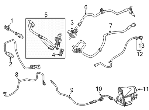 2023 Mercedes-Benz GLA45 AMG Powertrain Control Diagram 3