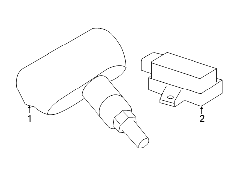 2021 Mercedes-Benz GLC63 AMG Tire Pressure Monitoring, Electrical Diagram 2