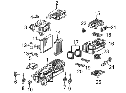 1997 Mercedes-Benz E320 Air Conditioner Diagram 2