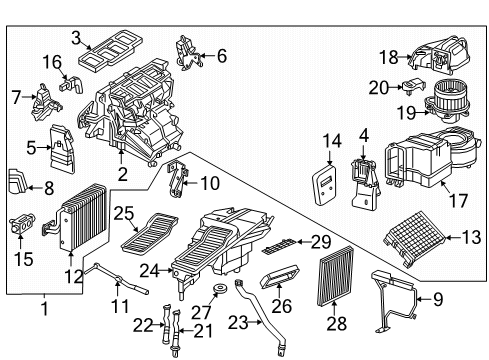 2017 Mercedes-Benz G63 AMG Air Conditioner Diagram 2