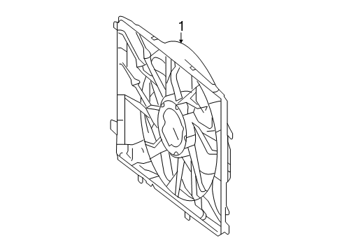 2016 Mercedes-Benz E350 Cooling System, Radiator, Water Pump, Cooling Fan