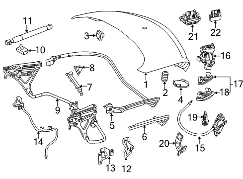 Hinge Assembly Diagram for 172-750-04-00