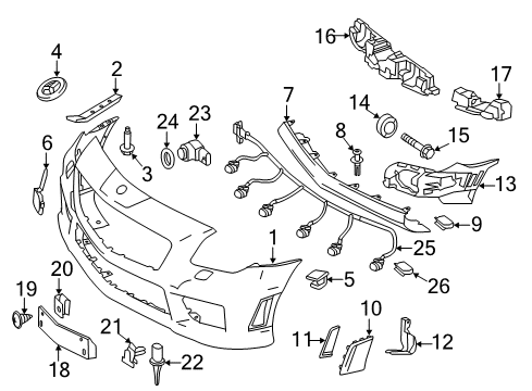 Lower Cover Diagram for 172-885-13-23