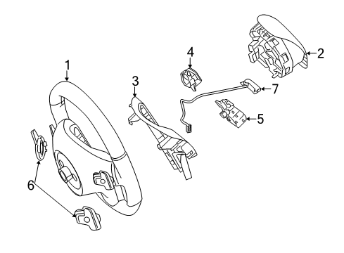 2015 Mercedes-Benz C63 AMG Lane Departure Warning Diagram 1