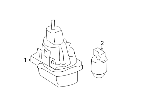 2014 Mercedes-Benz CL600 License Lamps Diagram