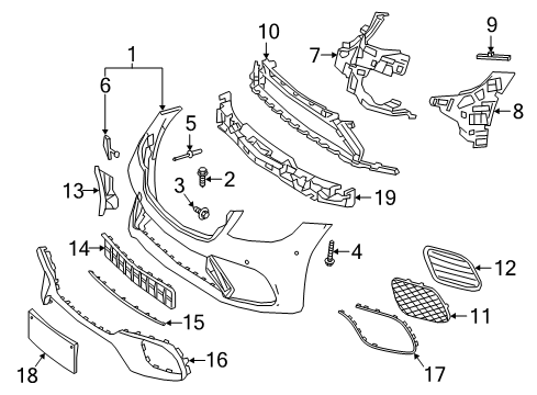 Inner Support Diagram for 222-885-88-00