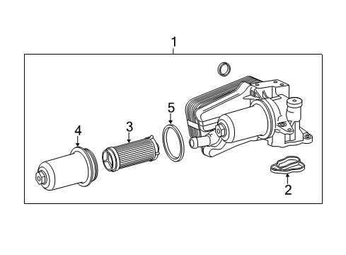 2014 Mercedes-Benz CLA250 Trans Oil Cooler