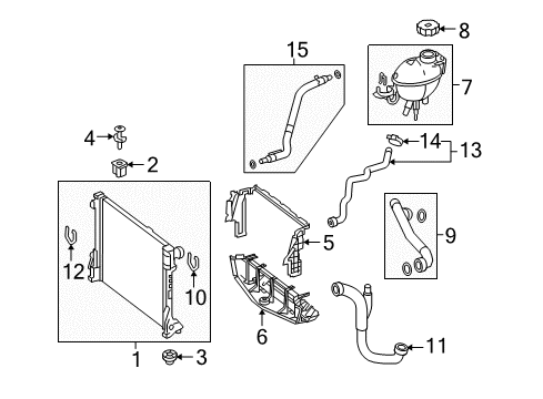 Upper Hose Diagram for 207-501-01-82