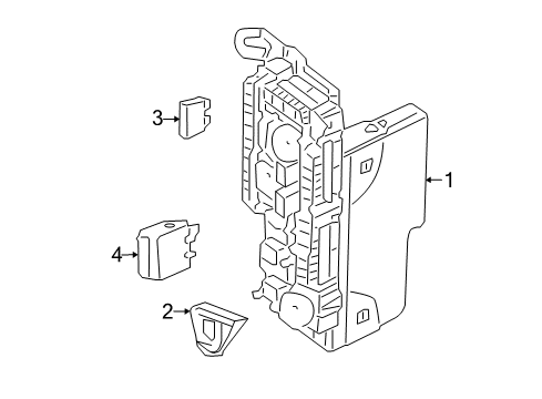 2015 Mercedes-Benz E550 Fuse & Relay Diagram 3