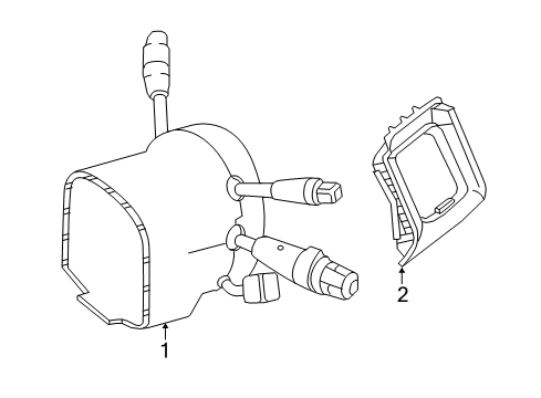 2015 Mercedes-Benz E550 Switches Diagram 2