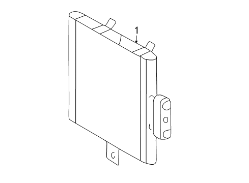 2003 Mercedes-Benz CL55 AMG Oil Cooler Diagram