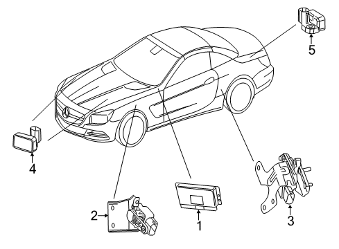 2016 Mercedes-Benz SL400 Ride Control Diagram