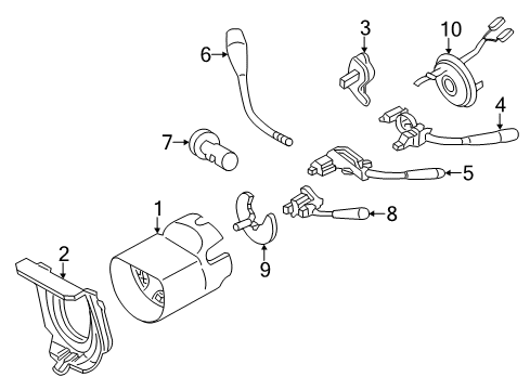 2011 Mercedes-Benz SL550 Cruise Control System Diagram 2