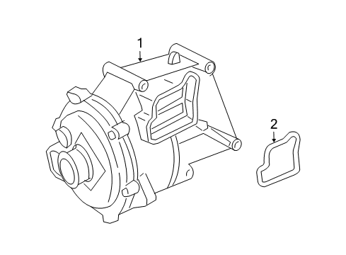 2003 Mercedes-Benz S600 Alternator