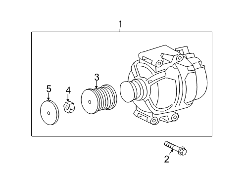 2015 Mercedes-Benz E400 Alternator