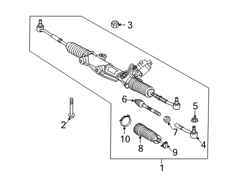 Gear Assembly Diagram for 204-460-09-01