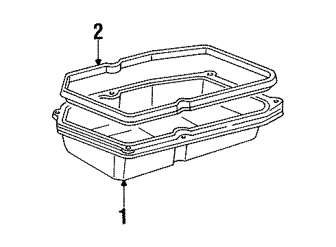 1998 Mercedes-Benz SL500 Automatic Transmission, Maintenance Diagram