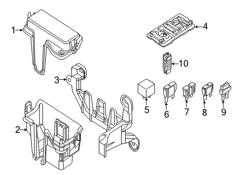 FUSE LINK Diagram for 000000-004195-64