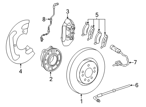 2022 Mercedes-Benz GLC300 Anti-Lock Brakes Diagram 3