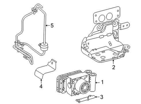 2022 Mercedes-Benz S580 Ride Control  Diagram