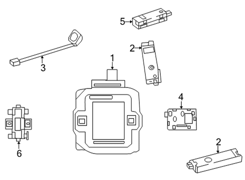 Radio Diagram for 253-900-97-09