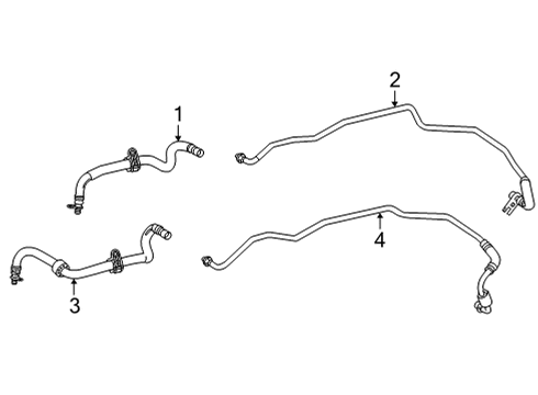 2019 Mercedes-Benz AMG GT R Trans Oil Cooler Diagram