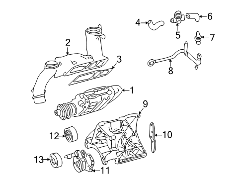 2002 Mercedes-Benz C230 Supercharger Diagram