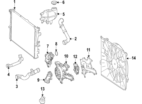 Fan & Motor Diagram for 099-906-38-02