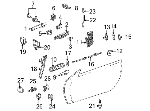 Lock Diagram for 170-720-04-35