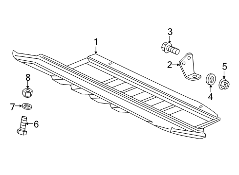 Skid Plate Diagram for 463-520-45-00