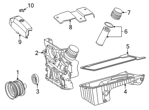 2000 Mercedes-Benz C230 Filters Diagram 2