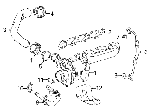 2016 Mercedes-Benz G63 AMG Turbocharger