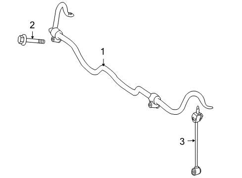 2010 Mercedes-Benz S400 Rear Suspension, Control Arm Diagram 3