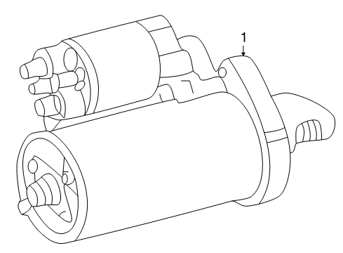 2008 Mercedes-Benz ML63 AMG Starter, Electrical Diagram