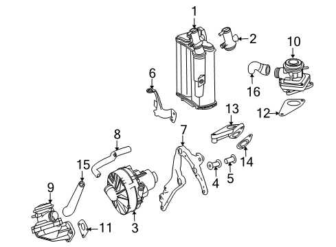 2011 Mercedes-Benz S400 A.I.R. System Diagram