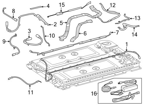 2023 Mercedes-Benz EQE 350 SUV Battery Diagram 2