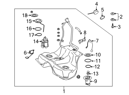 2010 Mercedes-Benz S400 Fuel Supply Diagram