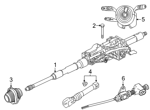 2019 Mercedes-Benz E63 AMG S Switches Diagram 3