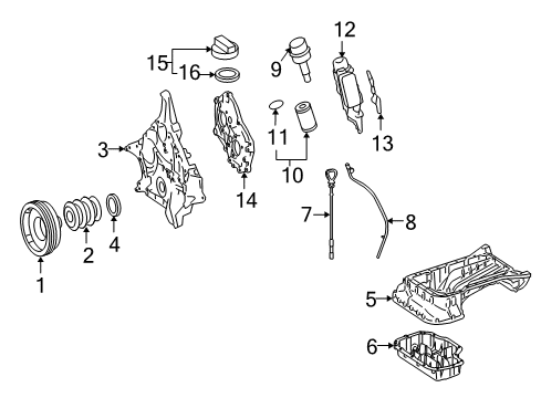 2013 Mercedes-Benz S400 Filters Diagram 2