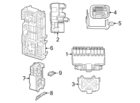 2023 Mercedes-Benz SL63 AMG Fuse & Relay Diagram 2