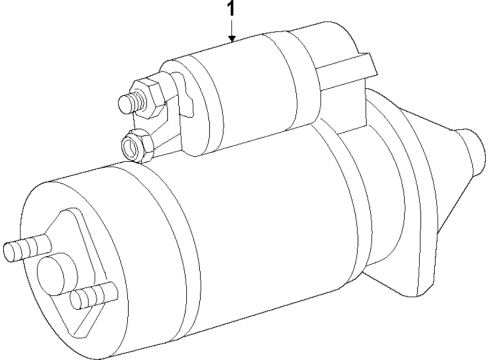 2022 Mercedes-Benz Metris Starter