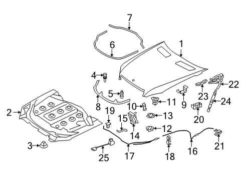 Release Cable Holder Diagram for 000-995-28-14