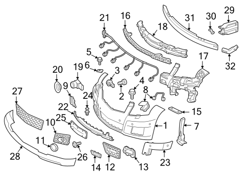 Retainer Plate Diagram for 204-881-03-06